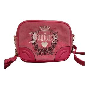 Juicy Couture Pink Flash Heritage Crossbody Bag